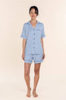 Gingerlilly Bamboo Pyjama Short Set - Sadie Blue