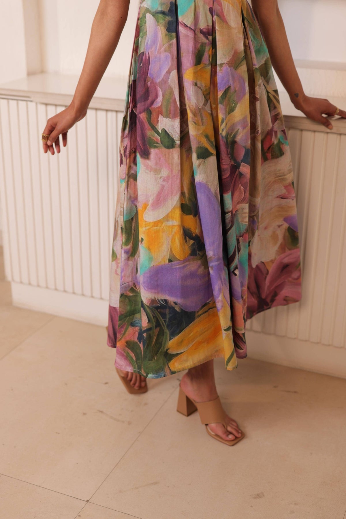 thr3letter - Claire in Nissar Padded Dress