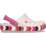 Kids' Crocband Chevron Band Clog