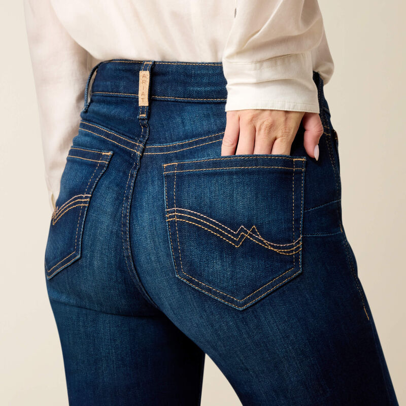 Ariat Ladies R.E.A.L. High Rise Ballary Boot Cut Jean - 10036813