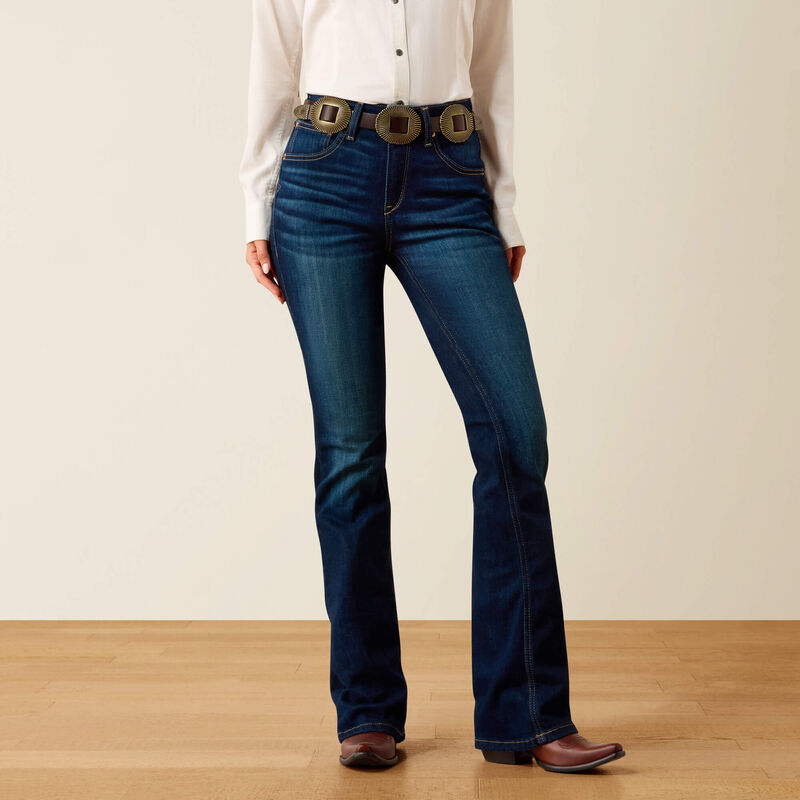 Ariat Ladies R.E.A.L. High Rise Ballary Boot Cut Jean - 10036813