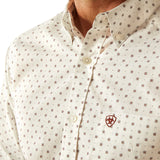 Ariat Mens Pembroke Fitted Shirt - White - 10053918