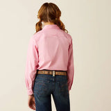 Ariat Girls Team Kirby Shirt - Prism Pink - 10053943