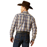 Ariat Men's Pro Series Cameron Classic Fit Shirt - Grey Blue - 10054042