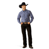 Ariat Men's Pro Series Calvin Fitted Shirt - Navy - 10054081
