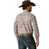 Ariat Mens Pro Series Classic Fit Casen Shirt - Brown - 10054091