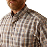 Ariat Mens Pro Series Classic Fit Casen Shirt - Brown - 10054091