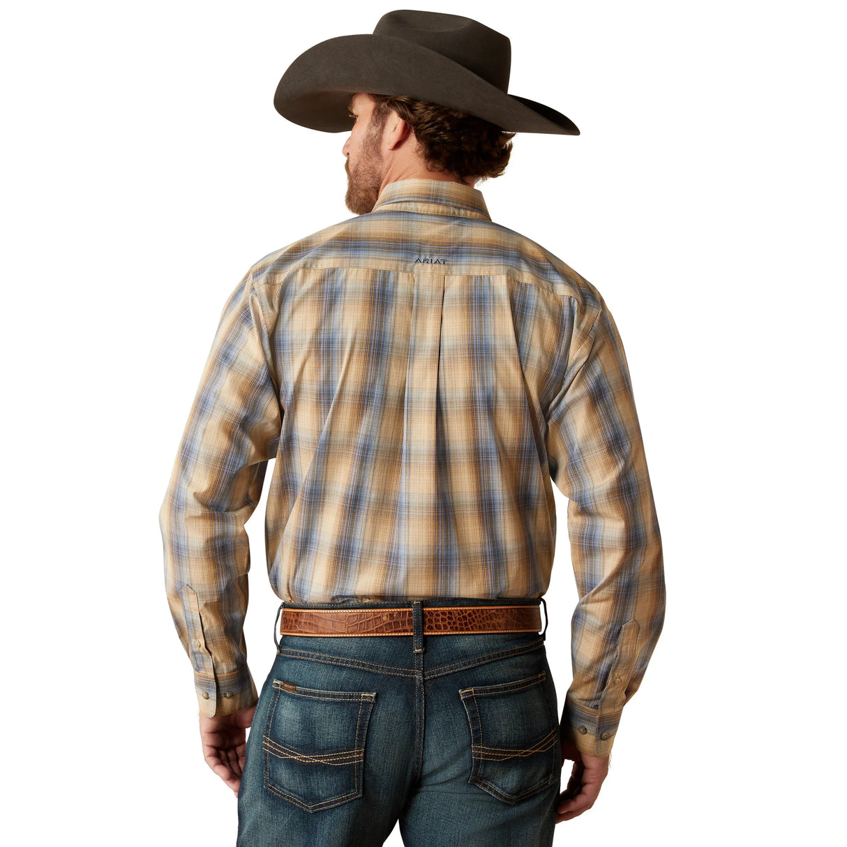 Ariat Mens Pro Series Casey Shirt - Khaki - 10054093