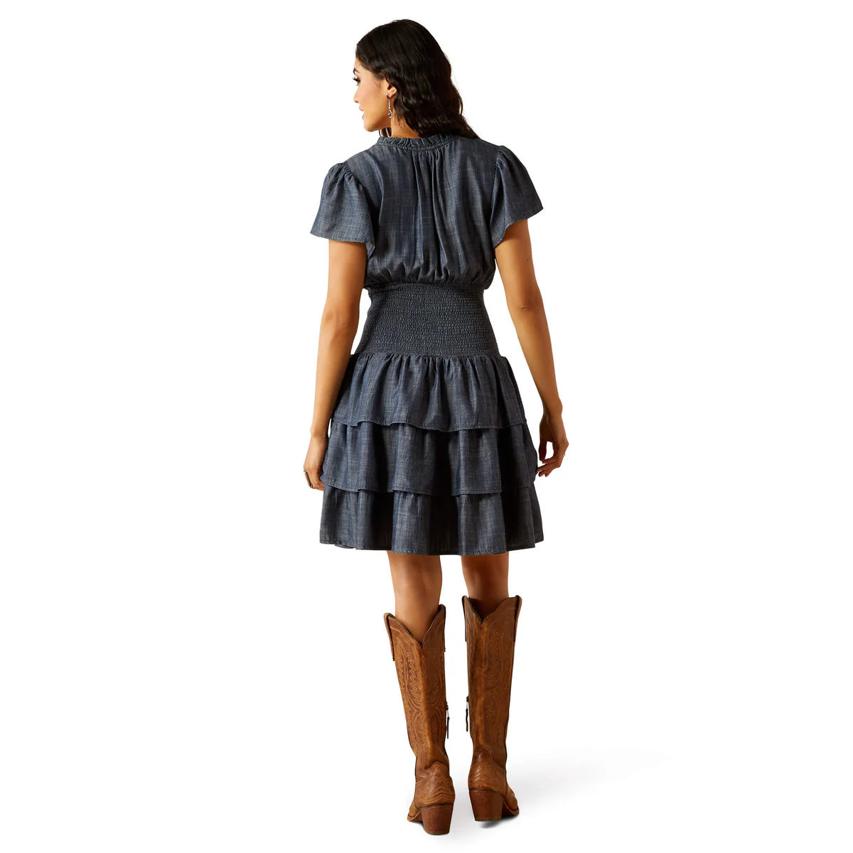 Ariat Ladies Stellar Dress - Blue Chambray
