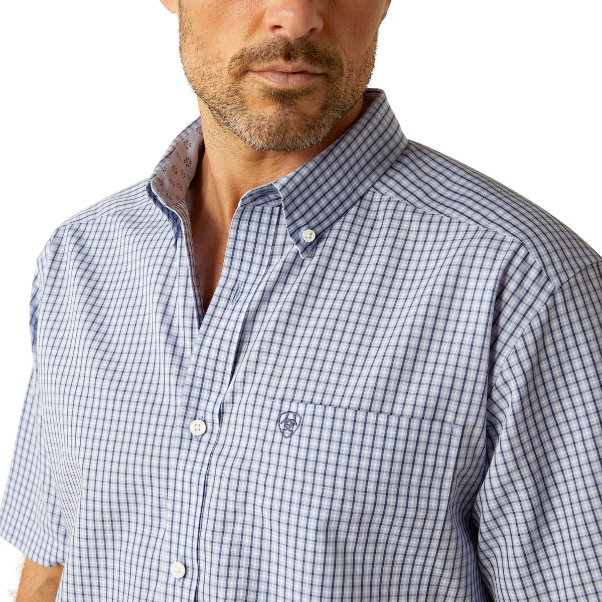 Ariat Mens Wrinkle Free Ozzy Classic Fit S/S Shirt