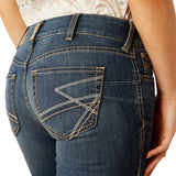 Ariat Womens Sonia Mid Rise Boot Cut Stretch Jeans