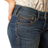 Ariat Womens Sonia Mid Rise Boot Cut Stretch Jeans