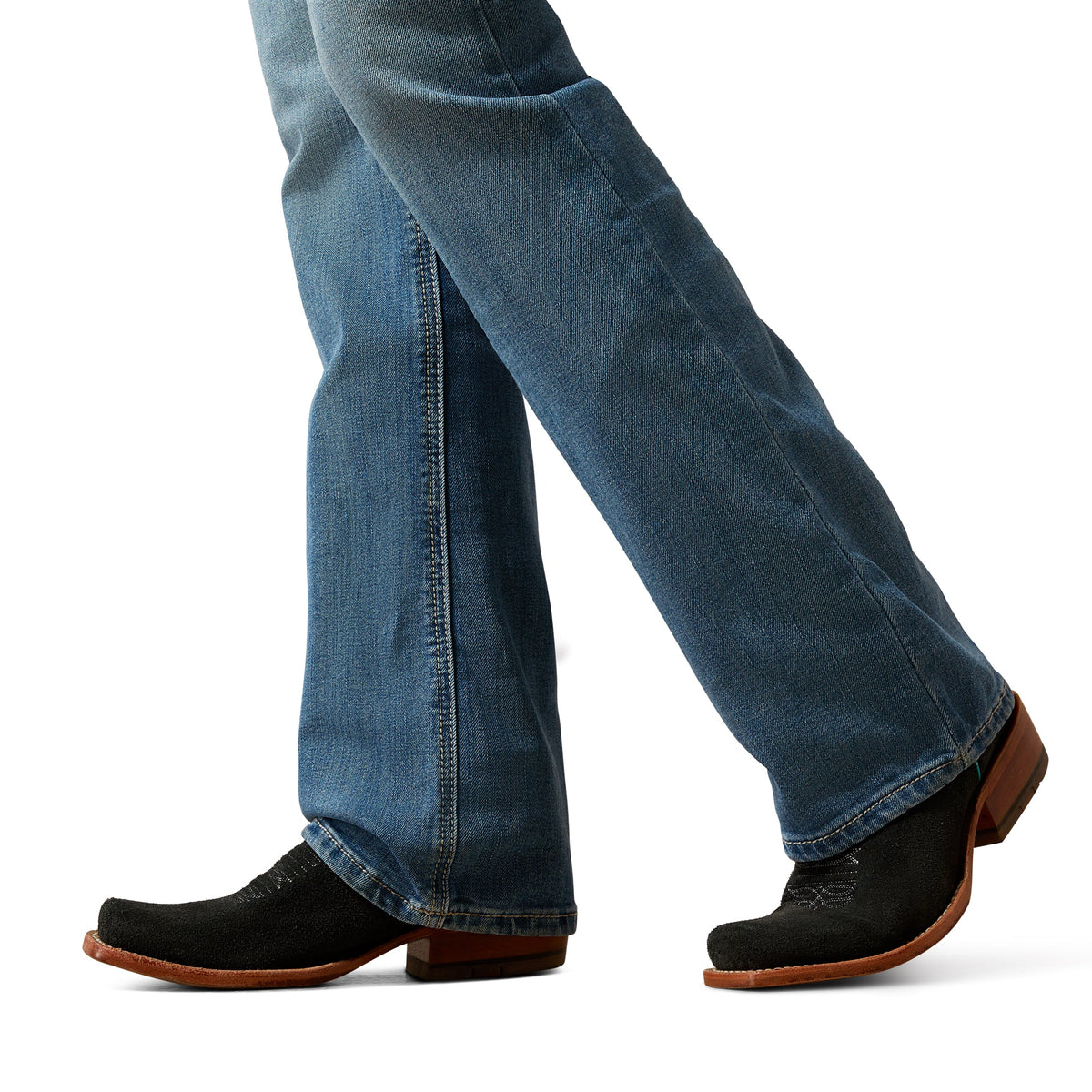 Ariat Ladies Hign Rise Rowyn Boot Cut Jeans - Challis - 10061735