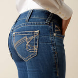 Ariat Ladies Joanna Mid Rise Boot Cut Jeans - Milos - 10061738