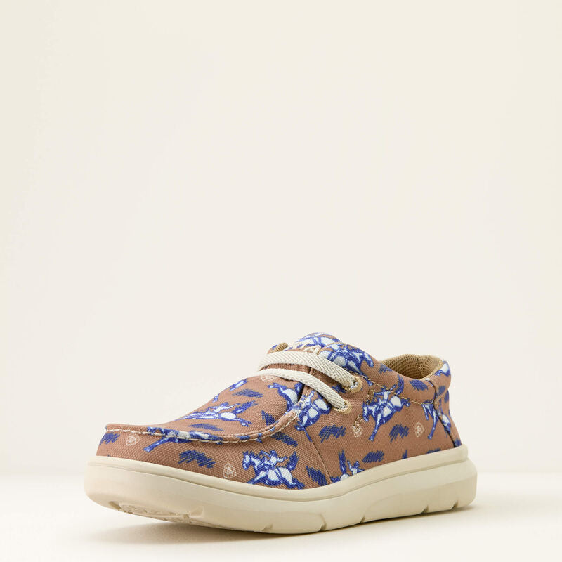 Ariat Kids Hilo in Natural Buckin Bronc Print - 10063933