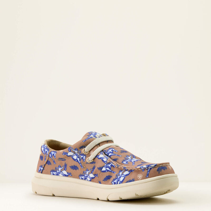Ariat Kids Hilo in Natural Buckin Bronc Print - 10063933