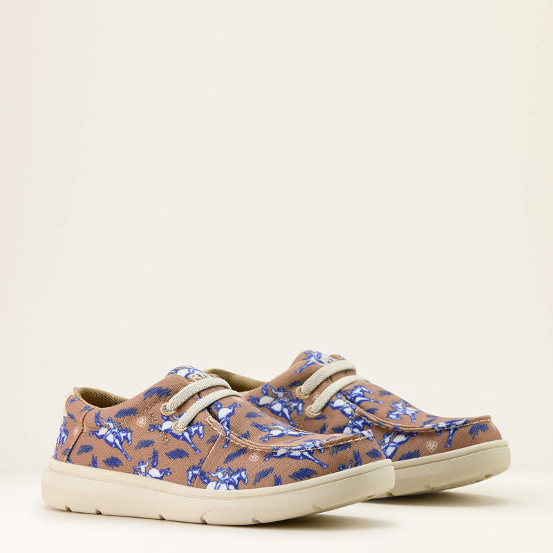 Ariat Kids Hilo in Natural Buckin Bronc Print - 10063933