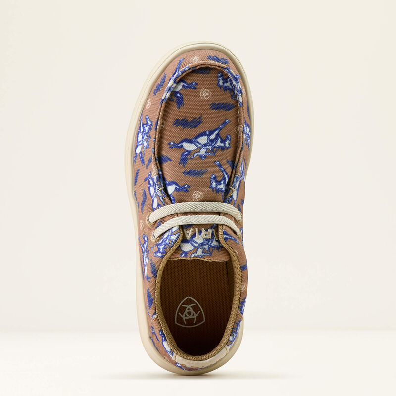 Ariat Kids Hilo in Natural Buckin Bronc Print - 10063933