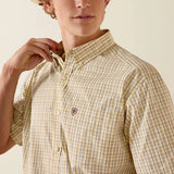 MEN'S ARIAT PRO SERIES PREISTLY CLASSIC FIT SHIRT - Sunlight Plaid