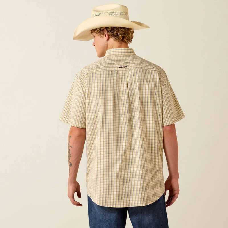 MEN'S ARIAT PRO SERIES PREISTLY CLASSIC FIT SHIRT - Sunlight Plaid