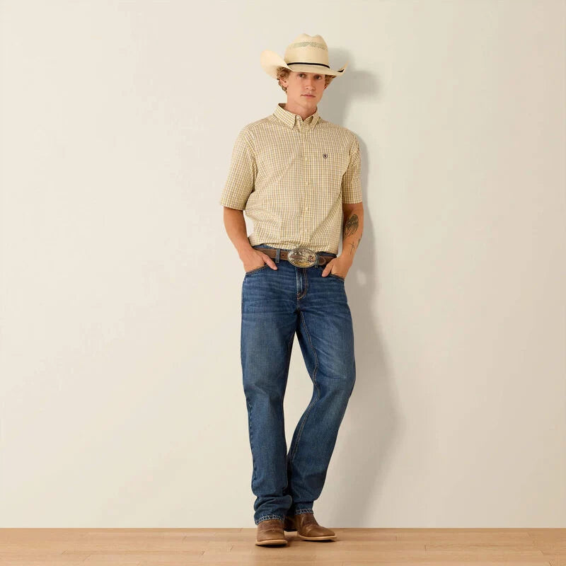 MEN'S ARIAT PRO SERIES PREISTLY CLASSIC FIT SHIRT - Sunlight Plaid