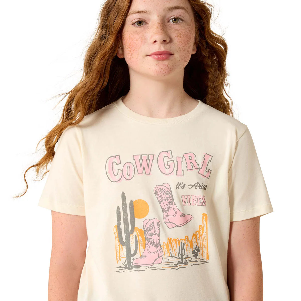 Ariat Girls Cowgirl Vibes Tee