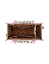 Wrangler Ladies Southwestern Rope Handle Bag