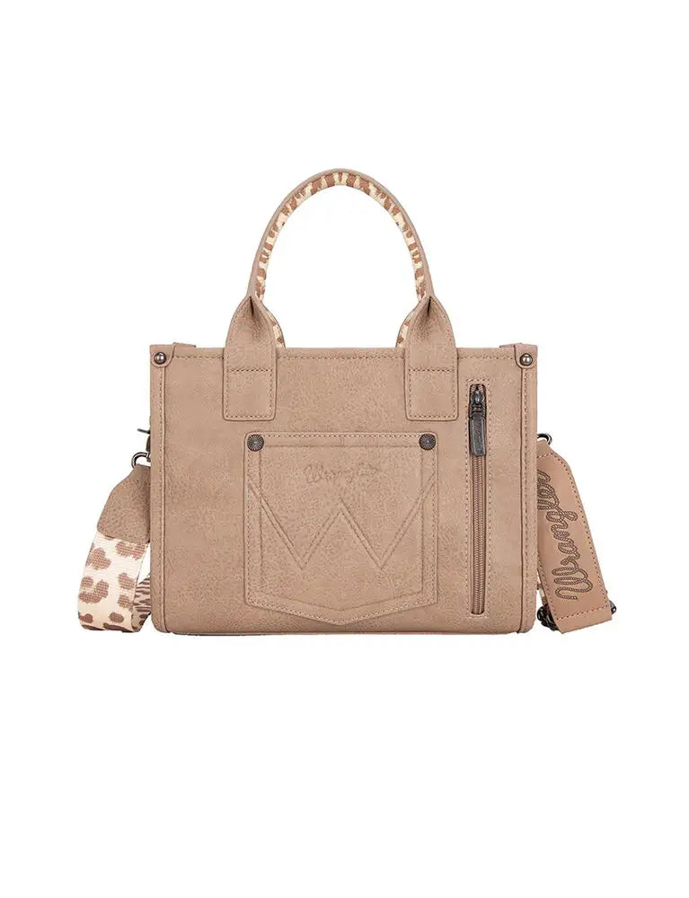 Wrangler Ladies Leopard Print Crossbody Bag