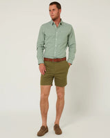 Pilbara Mens Long Sleeve Gingham Shirt - RMPC173