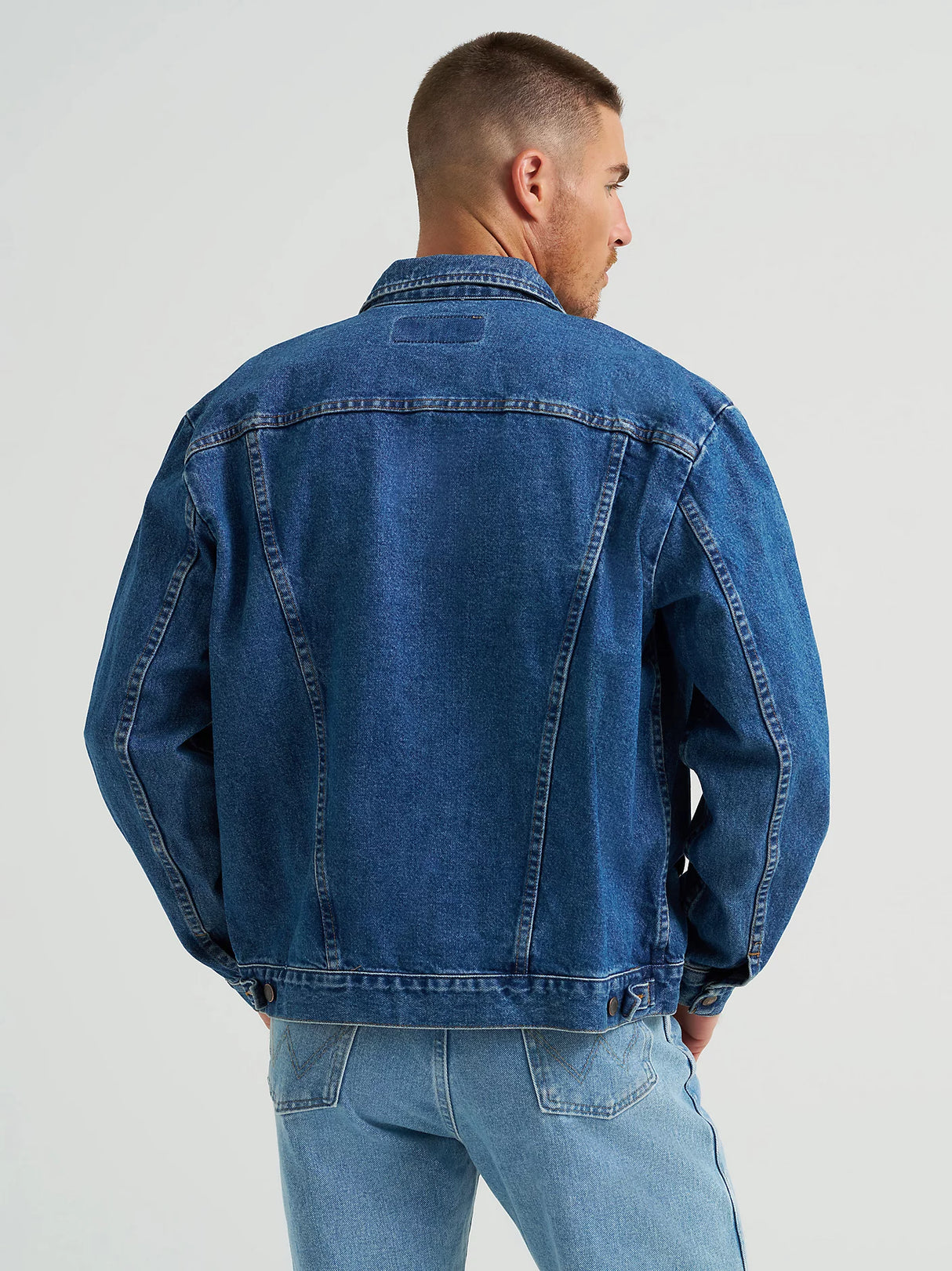 Wrangler Mens Classic Denim Jacket