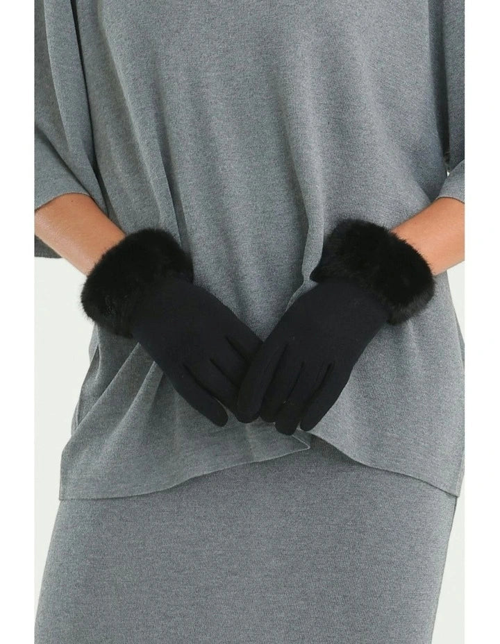 Morgan & Taylor - Tammy Faux Fur Gloves