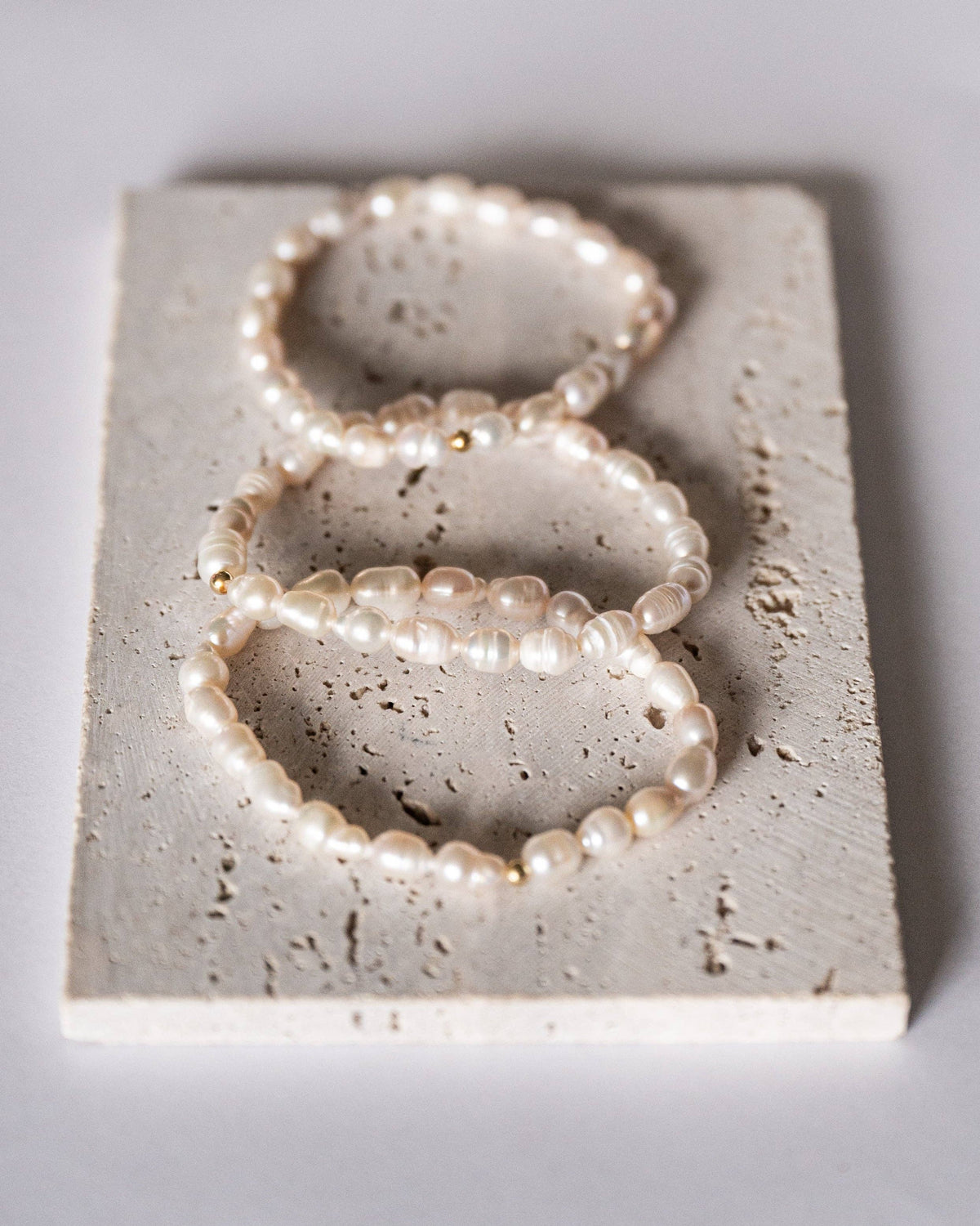 Greenwood Designs - Freshwater Seed Pearl Bracelets
