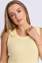 Foxwood Iris Tank in Sunlight Yellow