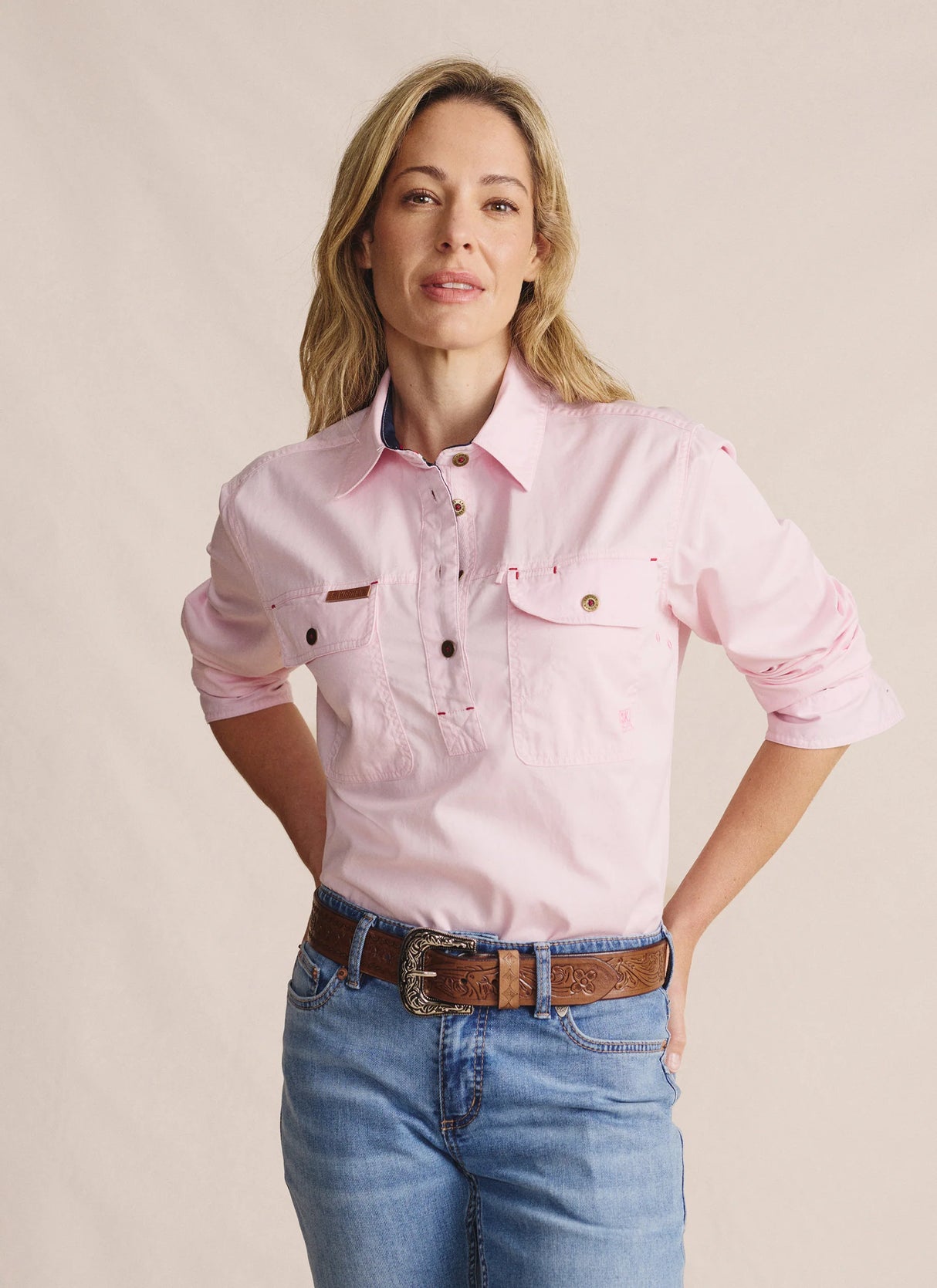 S.Kidman Ladies Camfield Work Shirt - 1SHW00133
