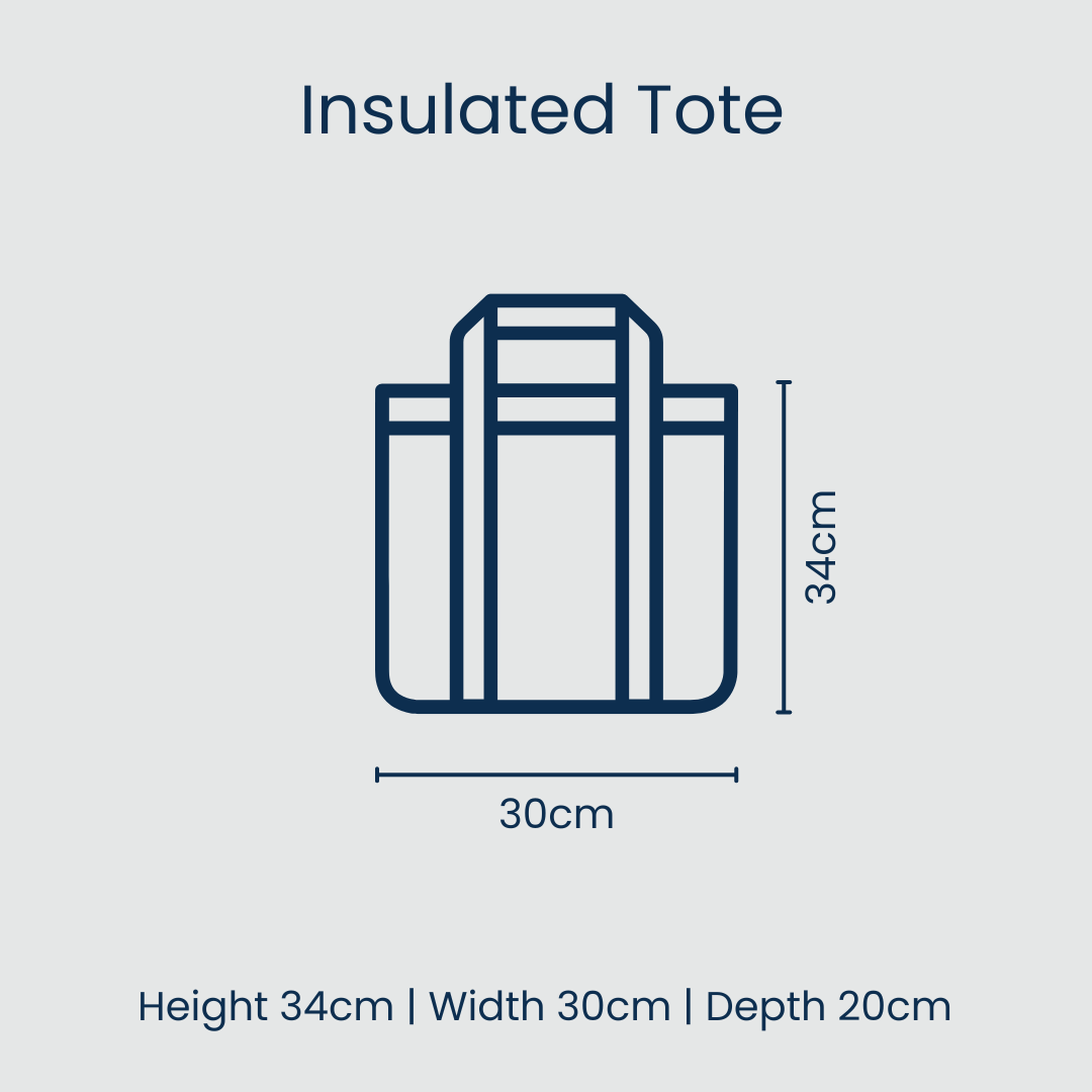 Project Ten Geo Floral Medium Insulated Tote