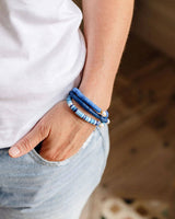 Greenwood Designs - Pearl Pop Heishi Bead Bracelet