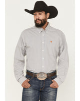 Cinch Men's Plaid Print Button Down Western Shirt - MTW1105883