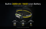 Nitecore NU40 Rechargable Headlamp