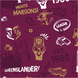QLD Maroons Scrambler Golf Polo