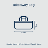 Project Ten Pty Ltd - Takeaway Bag – Wallpaper