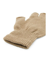 Morgan & Taylor Jaylah Knitted Fingerless Gloves - Cream
