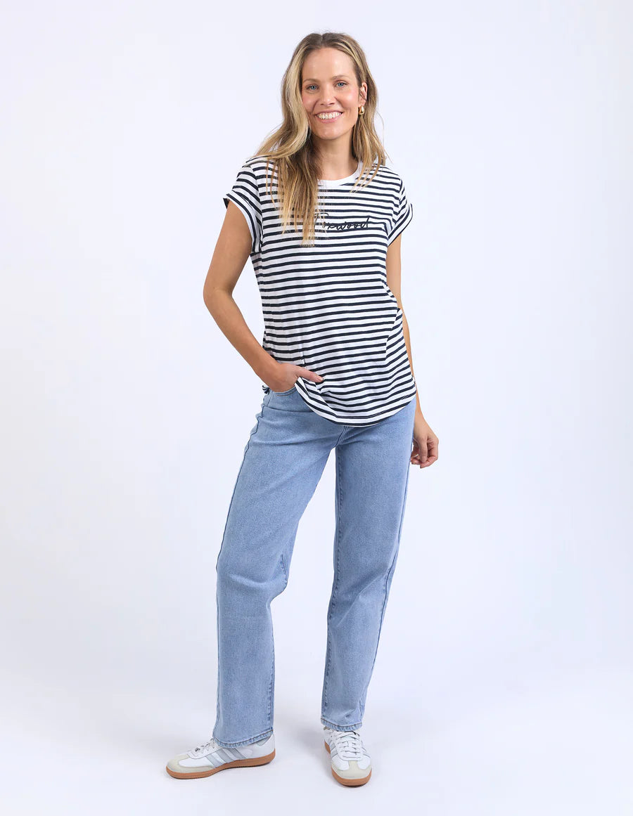 Foxwood Ladies Signature Stripe Tee