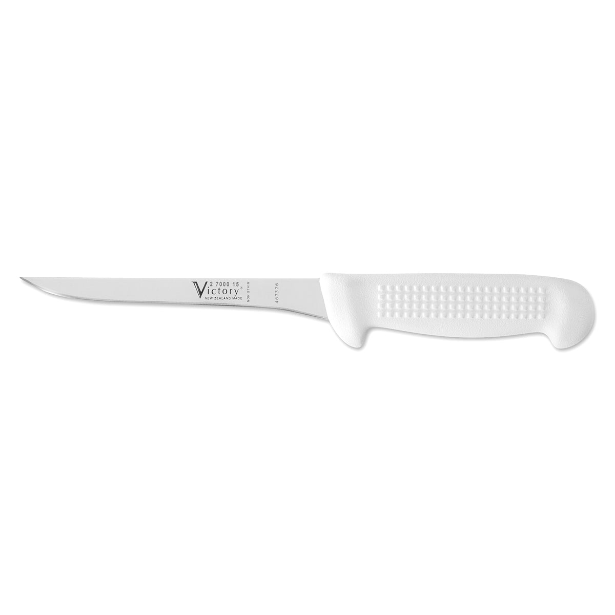 Victory 15cm Stainless Steel Flexible Straight Boning/Filleting Knife 2 7000 15