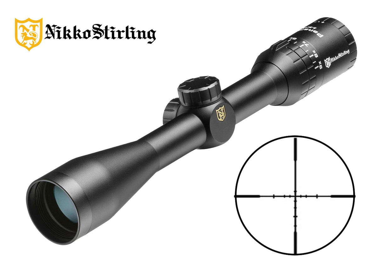 Nikko Stirling Panamax 25mm 3-9x40 Hold Fast Reticle
