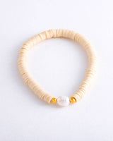 Greenwood Designs - Pearl Pop Heishi Bead Bracelet