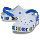 Kids' Crocband Chevron Band Clog