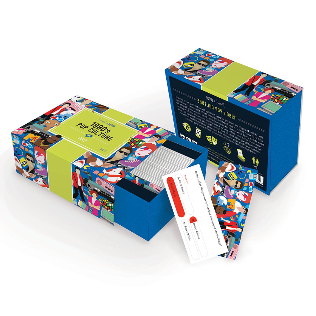 Diesel & Dutch 1980's Pop Culture Trivia Box