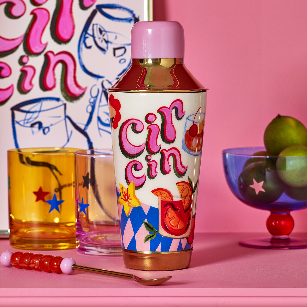 Eleanor Bowmer - Cin Cin Cocktail Shaker