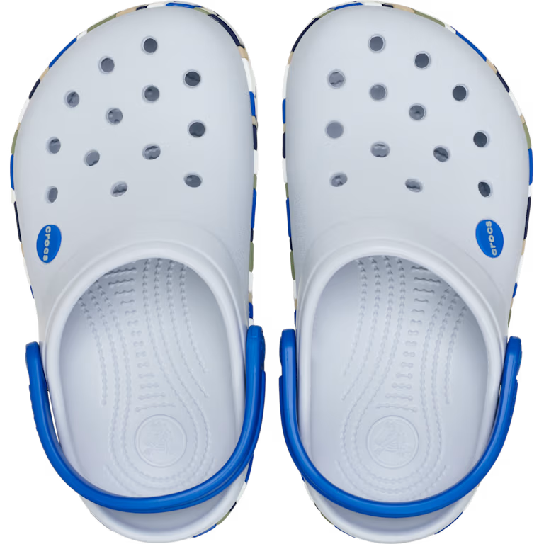 Kids' Crocband Chevron Band Clog