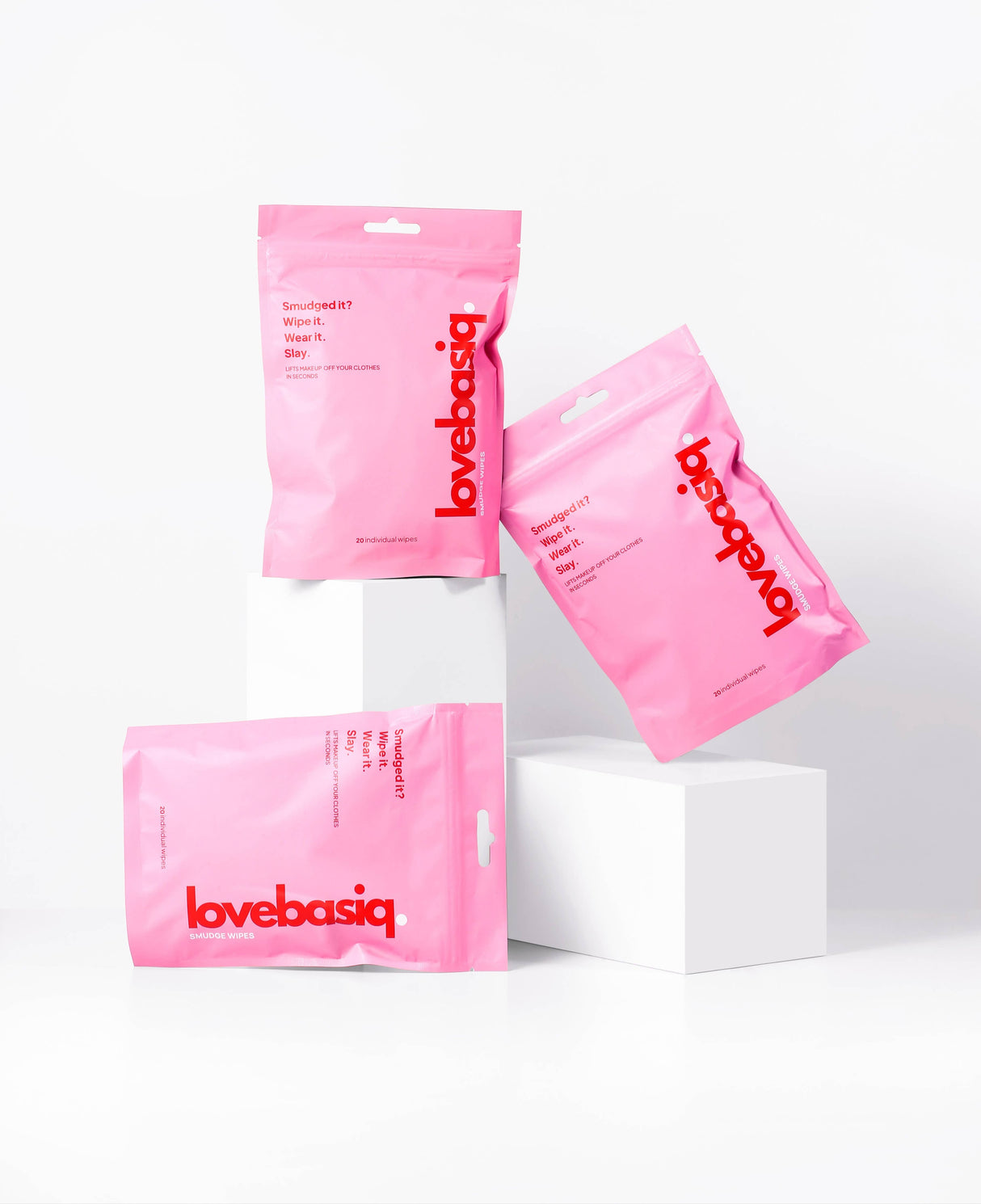 lovebasiq. - SMUDGE WIPES | 10 Bags
